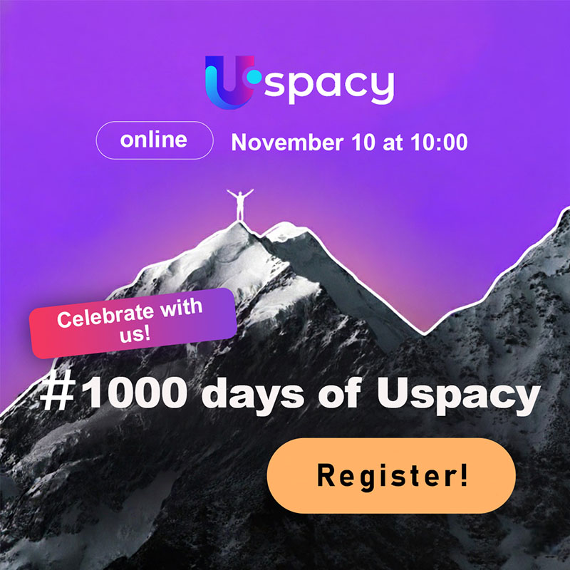 1000daysUspacy Celebrate Uspacy 1000 days
