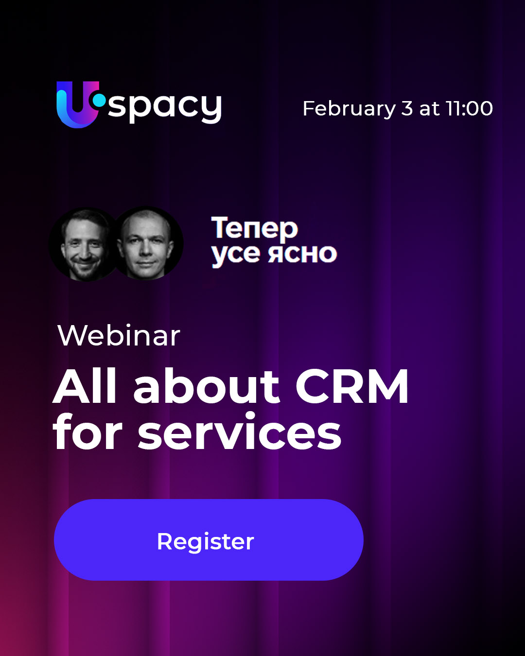 CRM Webinar for Services